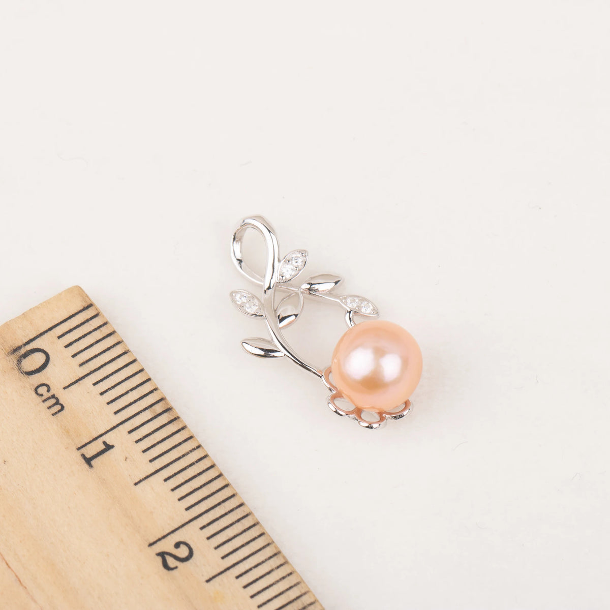 P060701 DIY 7-11mm Natural Freshwater Pearl Pendant Accessory 925 Sterling Silver Engagement Jewelry Necklace for Women MegaBDM