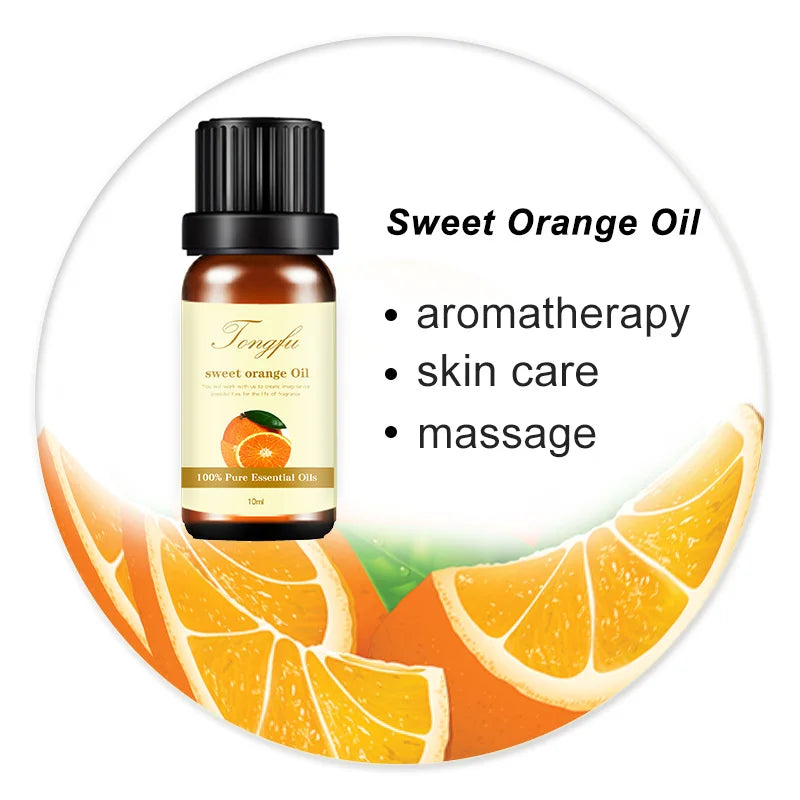 Cosmetic Grade Aromatherapy Bulk Price Whitening Lightening Skin Care Beauty Sweet Orange Essential Oil