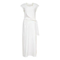 Women's Spandex/Cotton Elegant Breathable Knee-Length Summer Dress with Sashes Custom OEM Casual