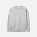 High Quality Unisex Solid Organic Fleece Regular Fit Crew Neck Regular Sleeve Spring Casual Wear Sweatshirt
