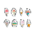 Wholesale Diy Ice-cream Shape Cookie Mold Cortador De Galletas Custom Stainless Steel Cookie Cutter Set for Baking