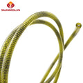 Custom Green Dog Leash 100% Polyester Webbing TPU Rope Coated PVC Cord Abrasion Resistant Easy to Clean Waterproof