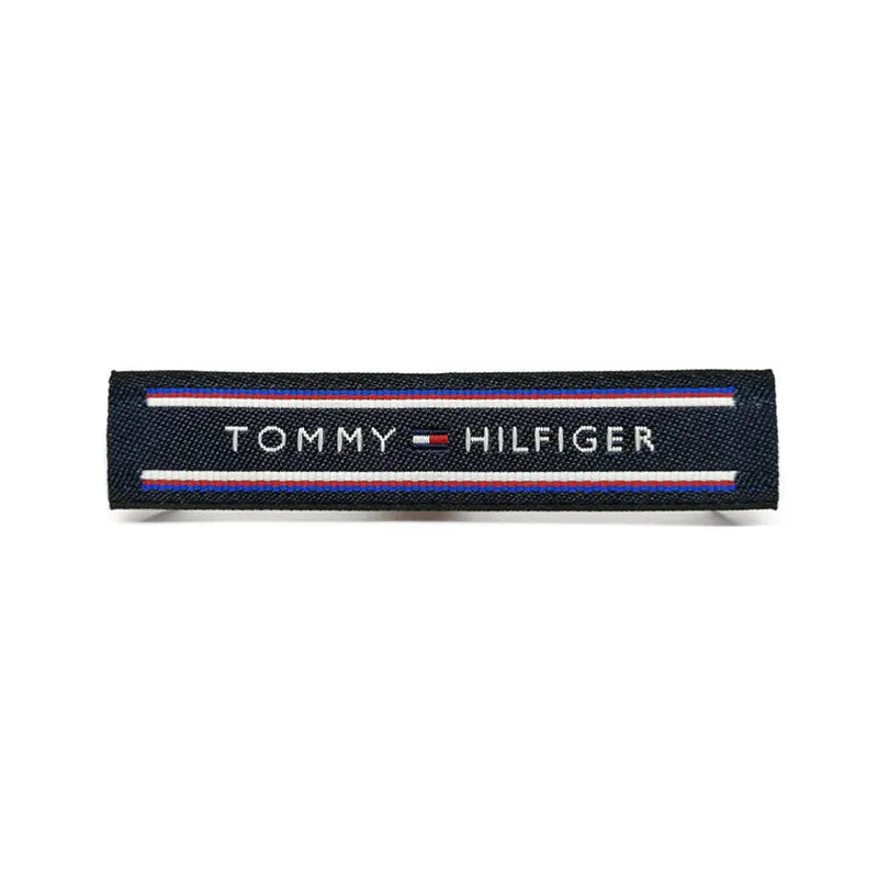 High-density Damask Woven Origin Labels