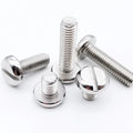 M1.6 M2 M2.5 M3 M4 M5 M6 304 A2-70 Stainless Steel GB67 Metric Threaded Round Head Machine Slotted Pan Head Screw Bolt