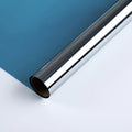 Gray Blue Modern Window Tinting Film Self-Adhesive Solar UV Protection Heat Insulator Decorative Window Tint