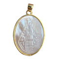 Wholesale Custom Religious Necklace Pendant Women for Natural Mother of Pearl Shell Dainty Jewelry