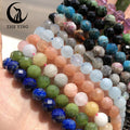 Zhe Ying 8mm Faceted Stone Beads 6mm Natural Stones Faceted Natural Stone Beads