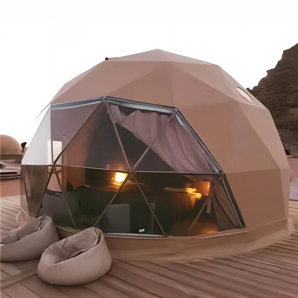 Outdoor Event Large Wedding Party Arcum PVC Glamping Geodesic Igloo Ball Dome Tent for Sale