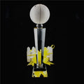 Trending Hot Products Crystal Engraved Basketball Trophy/Design logo Crystal Basketball Souvenir K9 Crystal Ball for for Sports