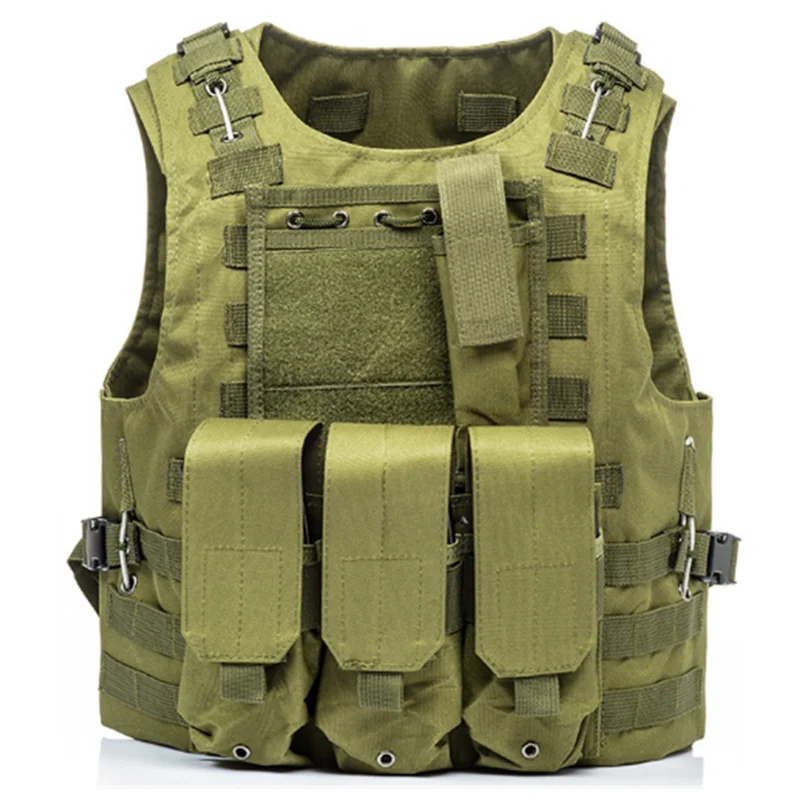 Wear-resistant Equipment Molle Amphibious Chest Rig Tactical Vest with High Quality Polyester