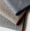 Herringbone Cashmere Winter Thermal Scarf Pashmina Shawl for Men and Women Long Large Soft Scarves