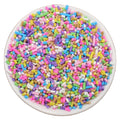 Wholesale 3-5mm Multi Colors Shot Candy Polymer Clay Sprinkles Figurine for DIY Cake Decoration Kids Crafts Jewelry Making