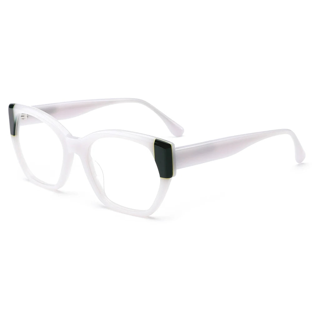 MB-1260 China Wholesale Custom Designer Fashion Cheap Optical Frames Acetate  Material  Eyeglasses