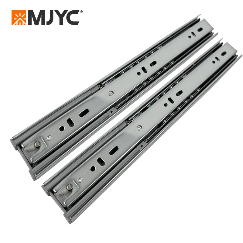 Full Extension 76mm Slide RailMaximizes Drawer Accessibility