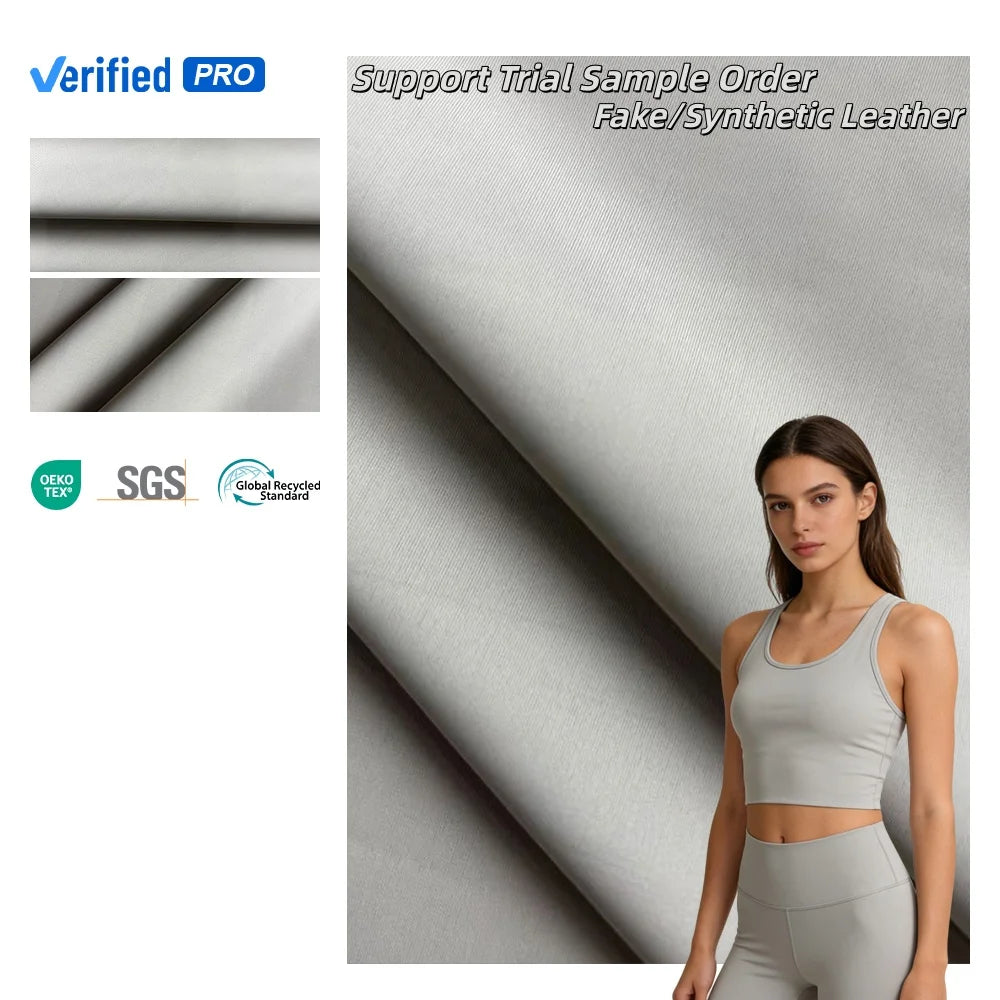 180GSM 82% Nylon 18% Spandex Matte Fabric 4 Way Stretch Spandex for Swimwear Yoga Suit Tight Fitting Dress for Clothing