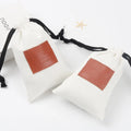 Luxury Brush Canvas Drawstring Gift Packaging Pouch Super Soft Cotton Canvas Jewelry Watch Bracelet Necklace Bag