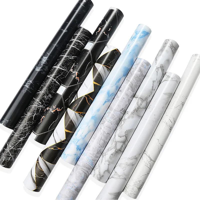 Self Adhesive Wallpaperfor Home Decor and Renovating Walls of Living Room and Bedroom  Waterproof Marble Wall Sticker