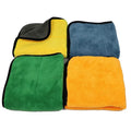 Wholesale Soft Quick-Dry Knitted Edgeless Microfiber Car Cleaning Towels 30x40CM 600GSM
