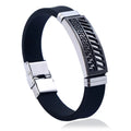Cuff Bangle Discount Cheap Fashion Jewellery Manufacturer Fine Bracelet Silicone Custom Rubber Wristbands for Cool Boys