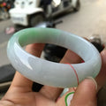 High Quality Jade Bracelet Bangle Jadite Free Certificate Green Jewelry Jade Bangle Natural Burma Charm Jadite Jade Bangles