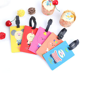 Wholesale Luggage Travel Tag Custom Animal Prints Travel Accessories Pvc Luggage ID Tag