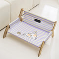 Outdoor Dog Camping  Cooling Elevated Pet Cot Dog Bed Durable Steady Pet Bed Sofa Bed