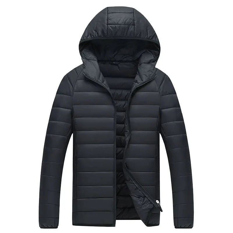 Wholesale Winter Hood Bubble Coats Clothing Manufacturer Custom Utility Puffer Jacket for Men