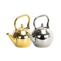 Wholesale Silver Classic 1.2L-4L Eco-Friendly Stainless Steel Without Whistling Kettle Water Tea Pot Custom Logo