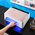 New Original X40 Hand Cushion Pillow Nail Dryer Machine 178W Wireless UV LED Rechargeable Nail Lamp