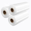 Film Roll Direct Supply 25mic 50cm Machine Stretch Film for Pallet Wrapping Film Factory Plastic PE Carton Chemical Transparent