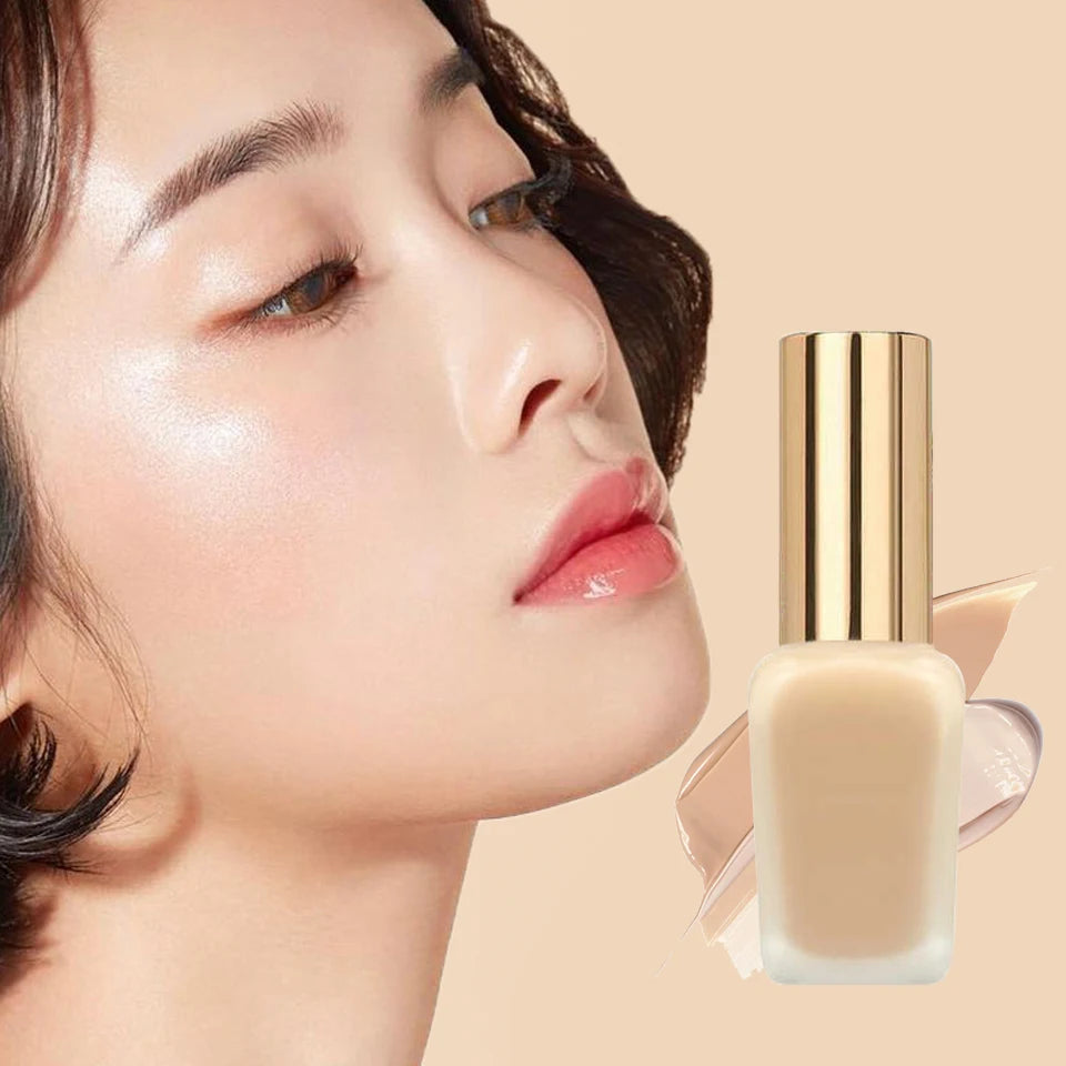 CYL Beauty Liquid Face Foundation Custom Logo Long Lasting Waterproof SPF 15 Matte Finish Moisturizing Hydrating Whitening Oil