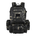 YAKEDA Mountaineering Tactical Backpack Outdoors Heavy Duty Tactical Pack Molle Pack Bag for Hunting Training Camping Backpack