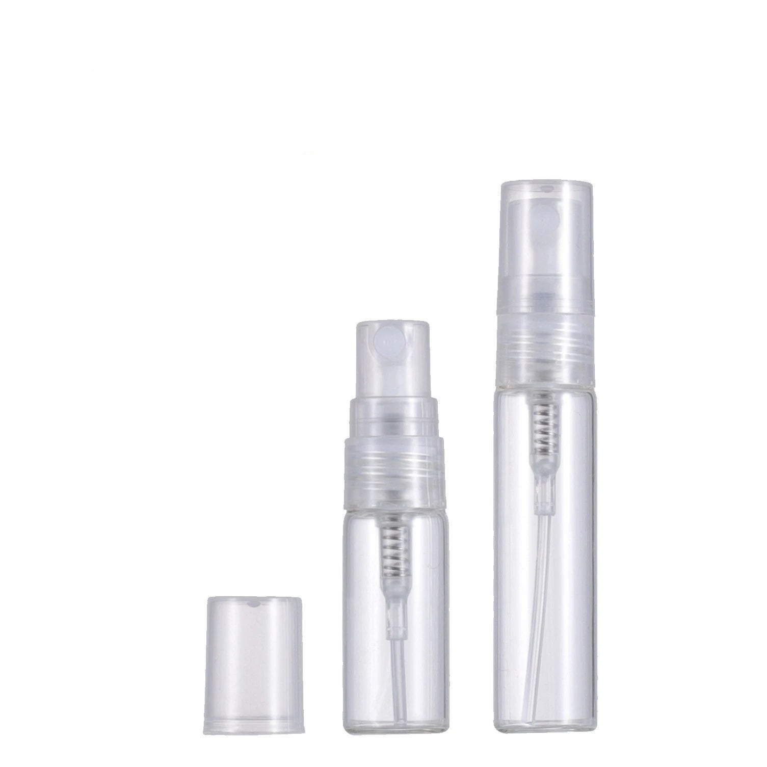 1ml 2ml 3ml 10ml Mini Empty Perfume Tester Sample 2ml Perfume Oil Decant Glass Spray Bottle