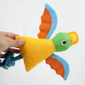 Cotton Pet Soothing Plush Toy Strong Physique Knotted Geese for Dogs and Cats Funny Teeth Cleaning Gnawing Toys