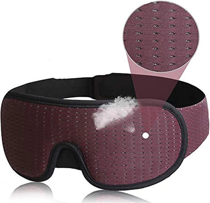 3D Contour Eye Mask for Hotel/Gift Small Order Welcome with Fast Shipping Blackout & Comfort OEM Service