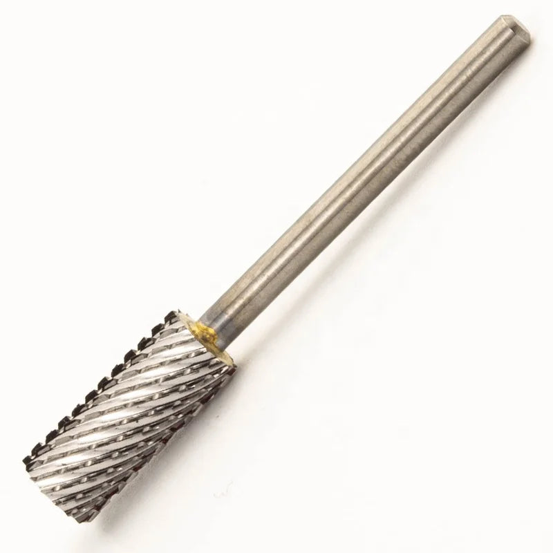 Stock Wholesale Private Label Custom Logo F M C Silver Professional Small Barrel Nail Art Drill Bits Carbide Tungsten E-File 4XC