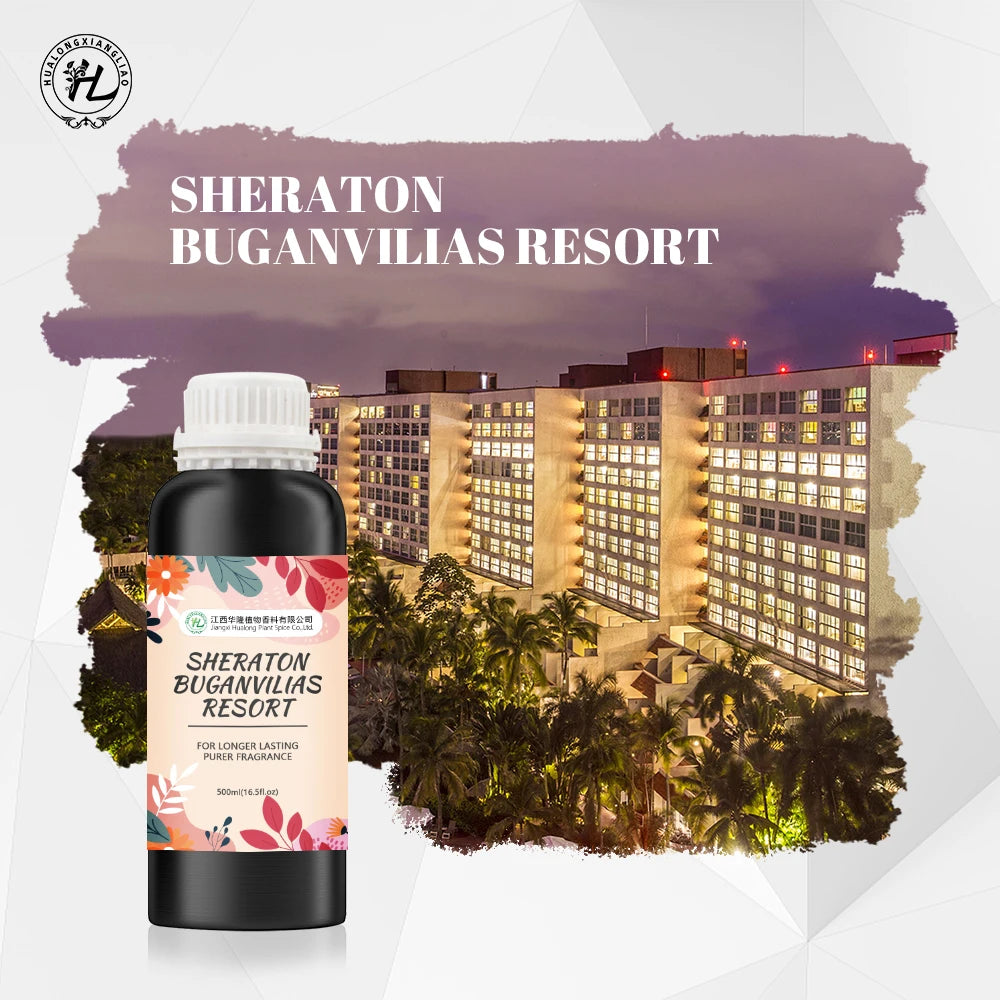 HL- Inspired Sheraton Hotel Highly Scented Perfume Oils Supplier500ML Custom High Concentrated Fragrance Oil for air Freshener