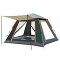 Outdoor 2-4 Person Waterproof Portable Camping Tent 210D Oxford Automatic Pop up Tent for Family or Couples Camping