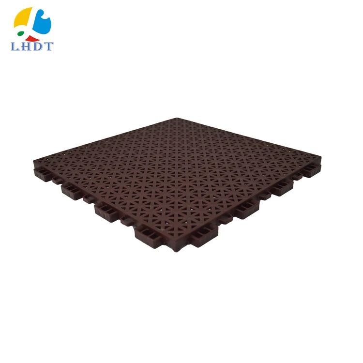 Interlocking PP Plastic Suspended Square Tiles for Outdoor Basketball for Backyard Sports Floor
