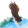Teacher's Day 3D Animal Card Festival Universal Creative Gift Dapeng Wings Paper Carving Pop up Card
