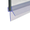 Hydrorelax Shower Glass Door Seal Frameless Sweep Rubber Plastic Shower Screen Seal Strip
