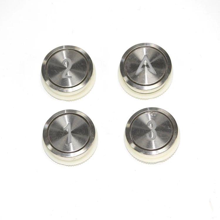5pcs/pack Elevator Push Button with Red Light A4N18639 A4J18638 Lift Parts for Apartments