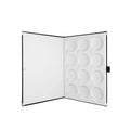 Ready Stock Black PU 12pcs Lenses Display Book Lens Storage Tray Eye Glass Holder Case Container