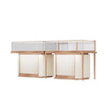 Factory Independent Design of Jewelry Display showcase New Boutique Luxury showcase Display Storage for showcase Jewelry Tray