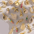 Sport Series Ball Dijes De Acero Inoxidable Al Por Mayor Vintage Accessory Silver Gold Charms Bulk for Bracelet Jewelry Making