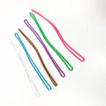 Clear Eco-friendly Silicone/PVC Soft Luggage Tag Loops for Luggage Hanging Bags