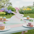 Easter Rabbit Bunny Shaped 2 Color Offset Printed 33x33cm Napkin Home Egg Hunting PartyMaker Hot Selling