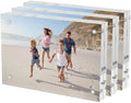 5x7 Transparent Acrylic Photo Display Frame Wholesale Photo Album Case Home Decorative Metal and Plastic Material