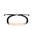 Bend Brand Bridge Woven Cuff Bracelet Adjustable Fashion Name Bracelet