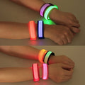 Factory Price Led Wrist Band Flashing Light up Glow Outdoor in the Dark Dance Party Sports Multi Colors Fun Bracelet